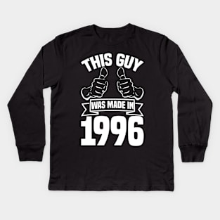 This guy was made in 1996 Kids Long Sleeve T-Shirt